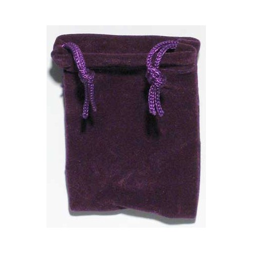 Bolsa Mágica de Terciopelo Morado - Para Trabajo de Hechizos