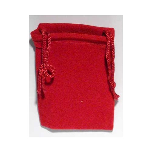 Bolsa de Velour Rojo para Mojo