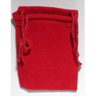 Bolsa de Velour Rojo para Mojo