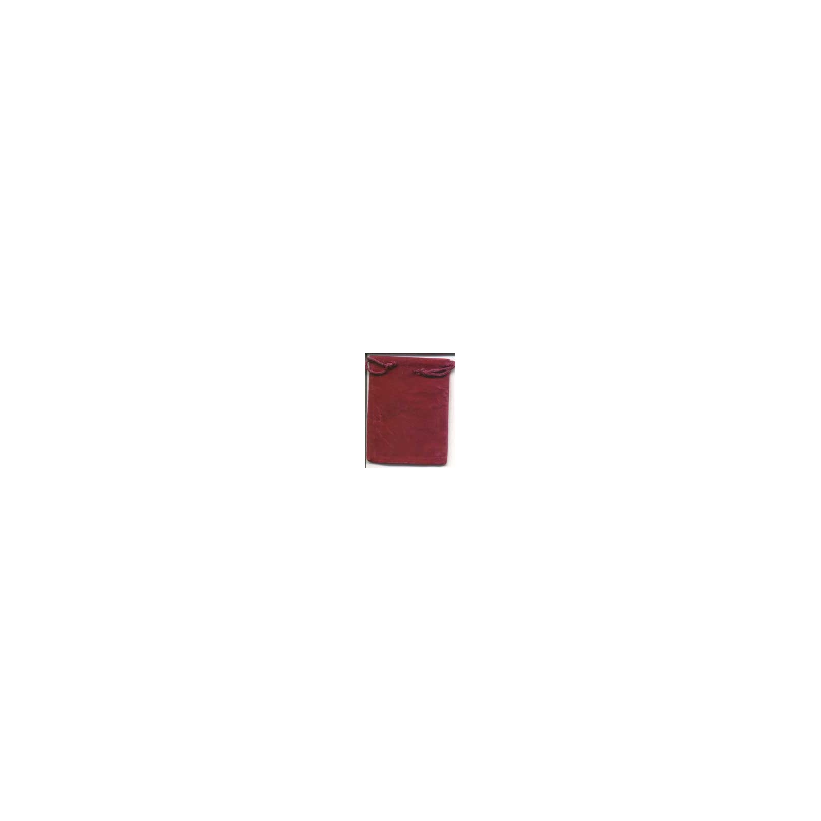 Burgundy Velveteen Storage Bag