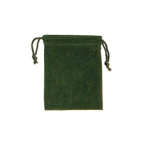 Green Velveteen Bag for Keepsakes