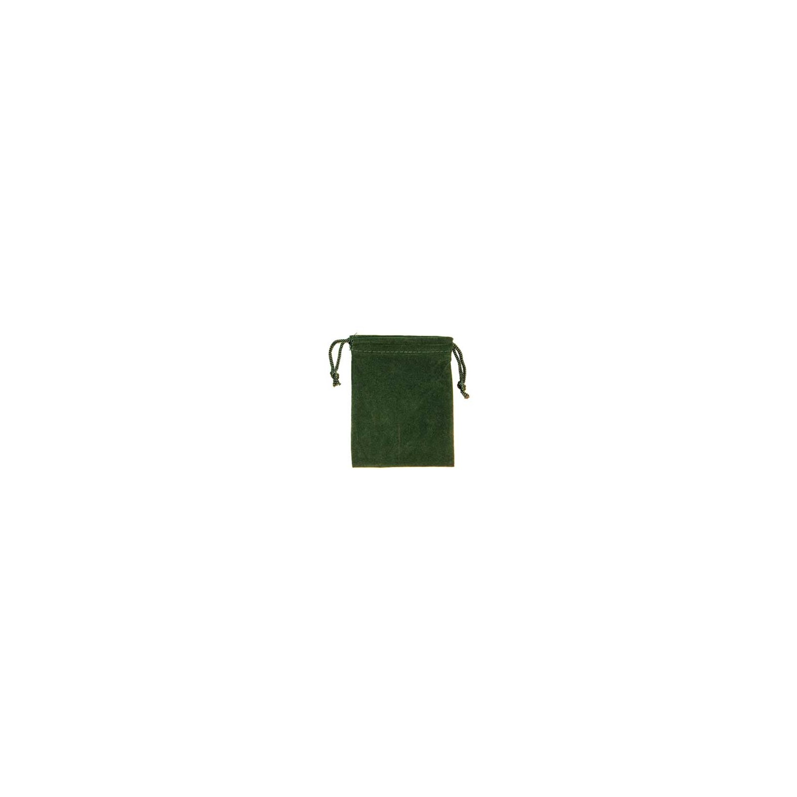 Green Velveteen Bag for Keepsakes