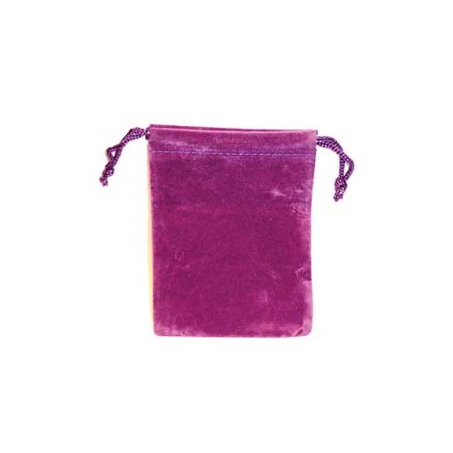 Bolsa de Terciopelo Morado Místico para Hechizos