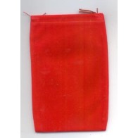 Bolsa de Terciopelo Rojo para Trabajo Mágico