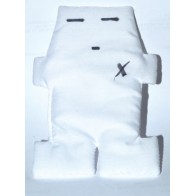 Muñeco Voodoo Blanco de 5 Pulgadas para Protección