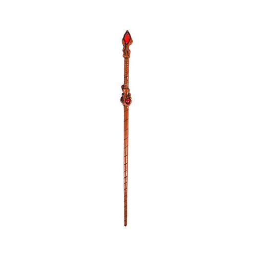 14" Magic Wand with Decorative Stone for Rituals