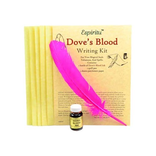 Dove's Blood Writing Kit for Magical Practices