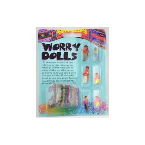 Worry Doll Set for Peaceful Sleep