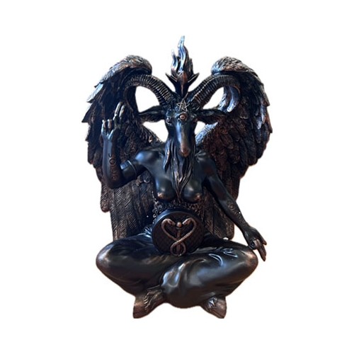 Estatua de Baphomet de 24 Pulgadas - Arte Esotérico