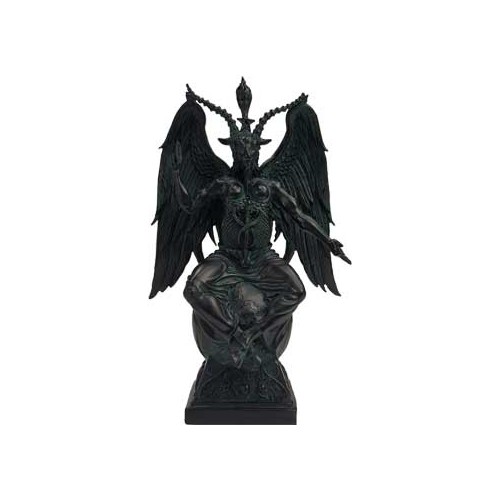 Estatua de Baphomet 14 1/2\"