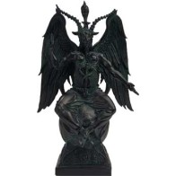 Estatua de Baphomet 14 1/2\"