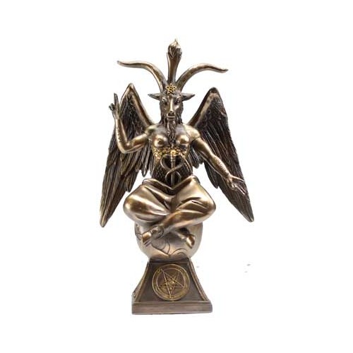 Estatua de Baphomet de 9.5 Pulgadas Símbolo Espiritual