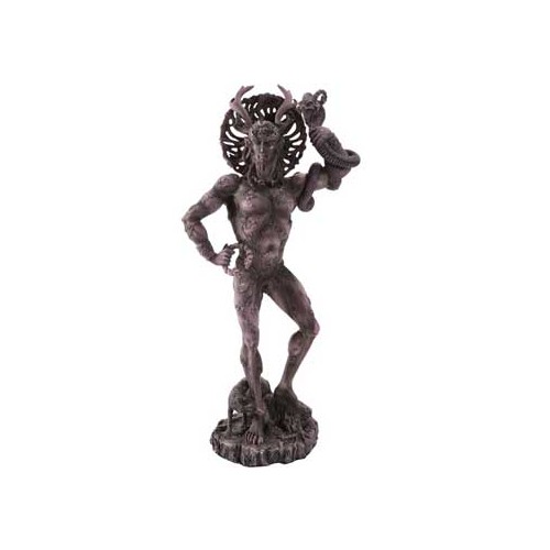 Estatua de Cernunnos para Ritual y Decoración