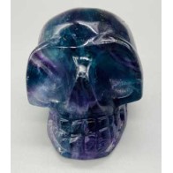 2" Fluorite Skull for Healing and Meditation