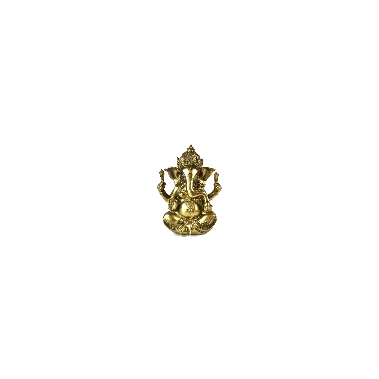 Gold Ganesha Statue for Home Decor