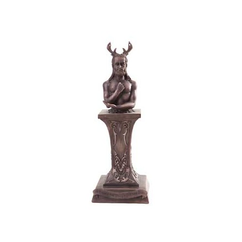 Horned God Statue Divine Masculine Symbol