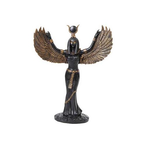 Regal Isis Statue for Altar