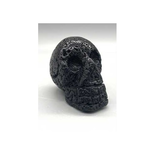 1 1/2" Lava Skull for Healing and Energy