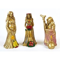 Mother Maiden Crone Figurines Set