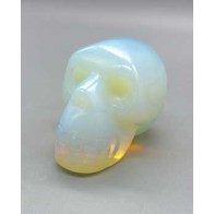 Cráneo de Opalite 2\" - Sanación de Chakras e Intuición