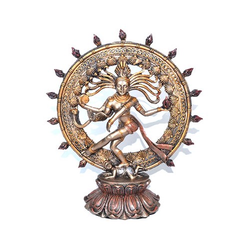 Estatua de Shiva Nataraja 9 Pulgadas para Adoración