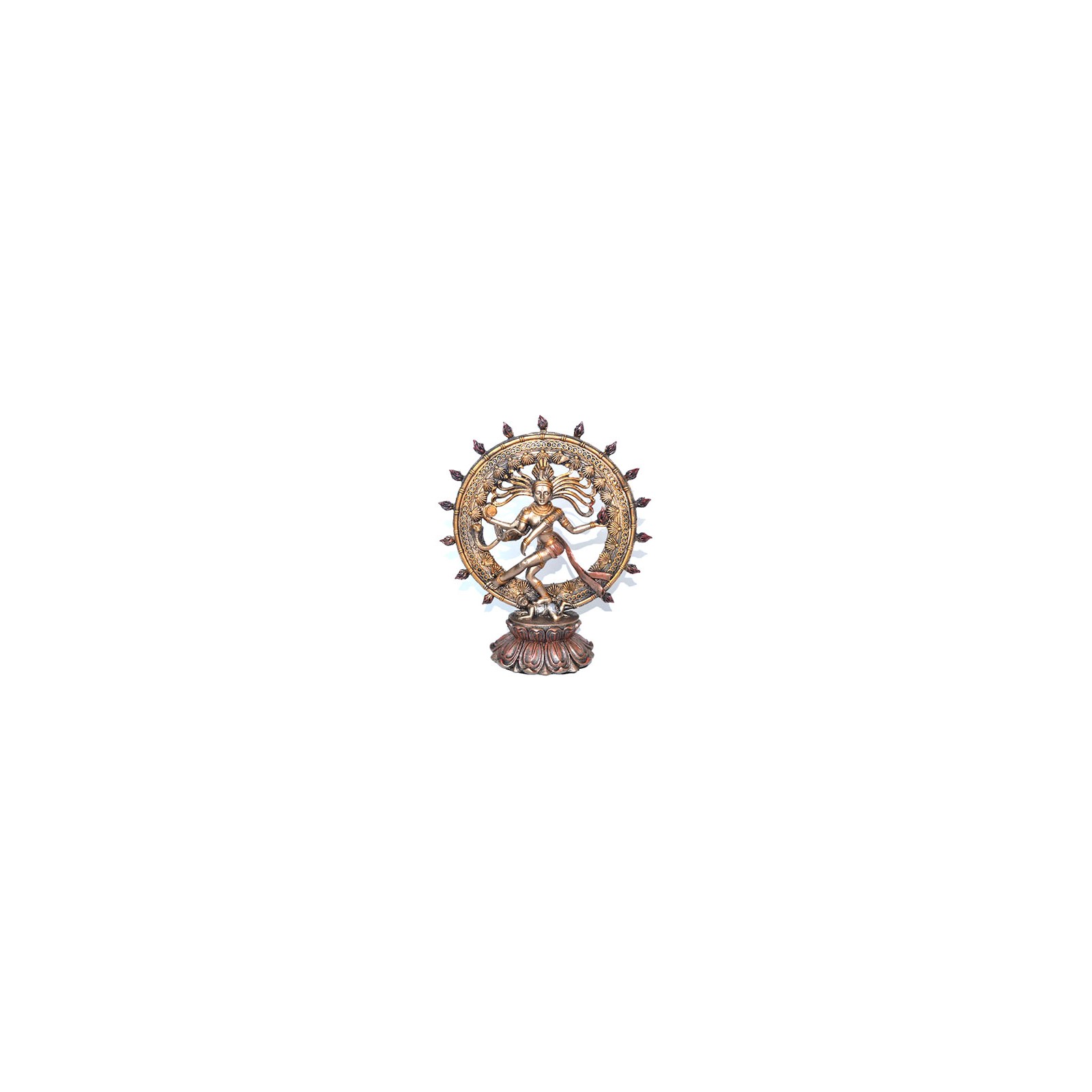 Estatua de Shiva Nataraja 9 Pulgadas para Adoración