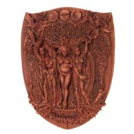 Triple Goddess Wall Plaque