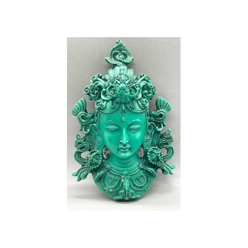 8" Tara Mask for Spiritual Decor