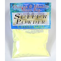 Consecrated Sulfur Powder for Protection