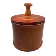 Bowl de Madera de 4\" para Rituales de Orula