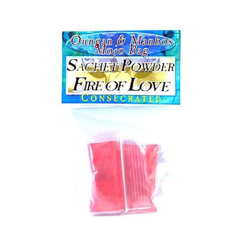 Fire of Love Sachet Powder for Attraction Spells