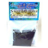 .5oz Consecrated Graveyard Dirt for Ritual Use