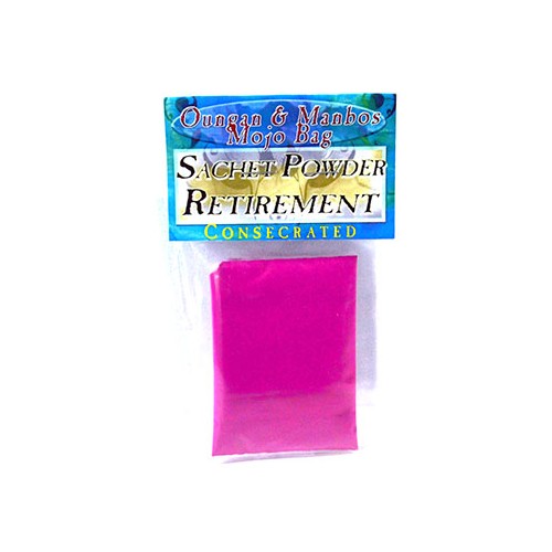 0.5oz Retirement Sachet Powder for Magical Use