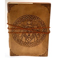 Triple Goddess Leather Journal