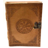 Rune Leather Journal with Latch