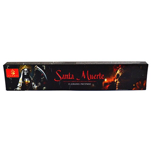 Varillas de Incienso Santa Muerte 15gm para Serenidad