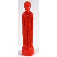 8 Inch Red Male Figure Candle for Rituals