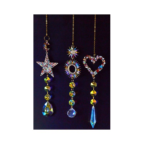 Set of 3 Unique Sun Catchers