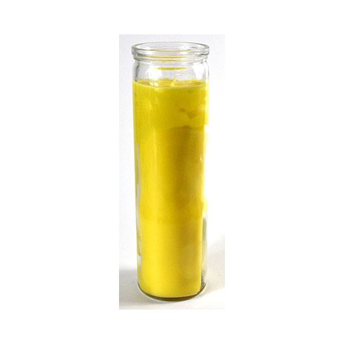 Yellow 7-Day Jar Candle for Intention Setting