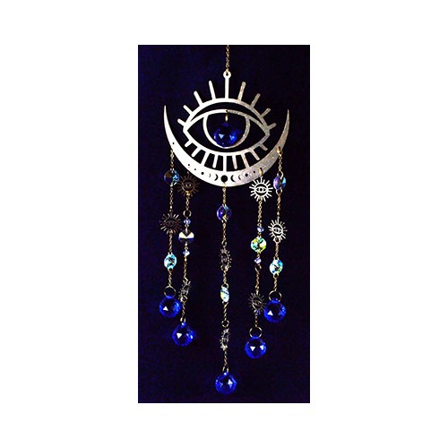 20 Inch Evil Eye Sun Catcher Decorative Piece