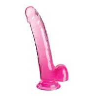 Dildo Realista King Cock Clear 9" - Placer Definitivo