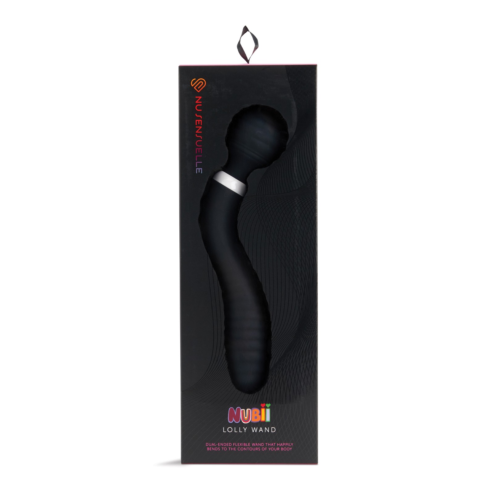 Nu Sensuelle Lolly Double-Ended Wand Black