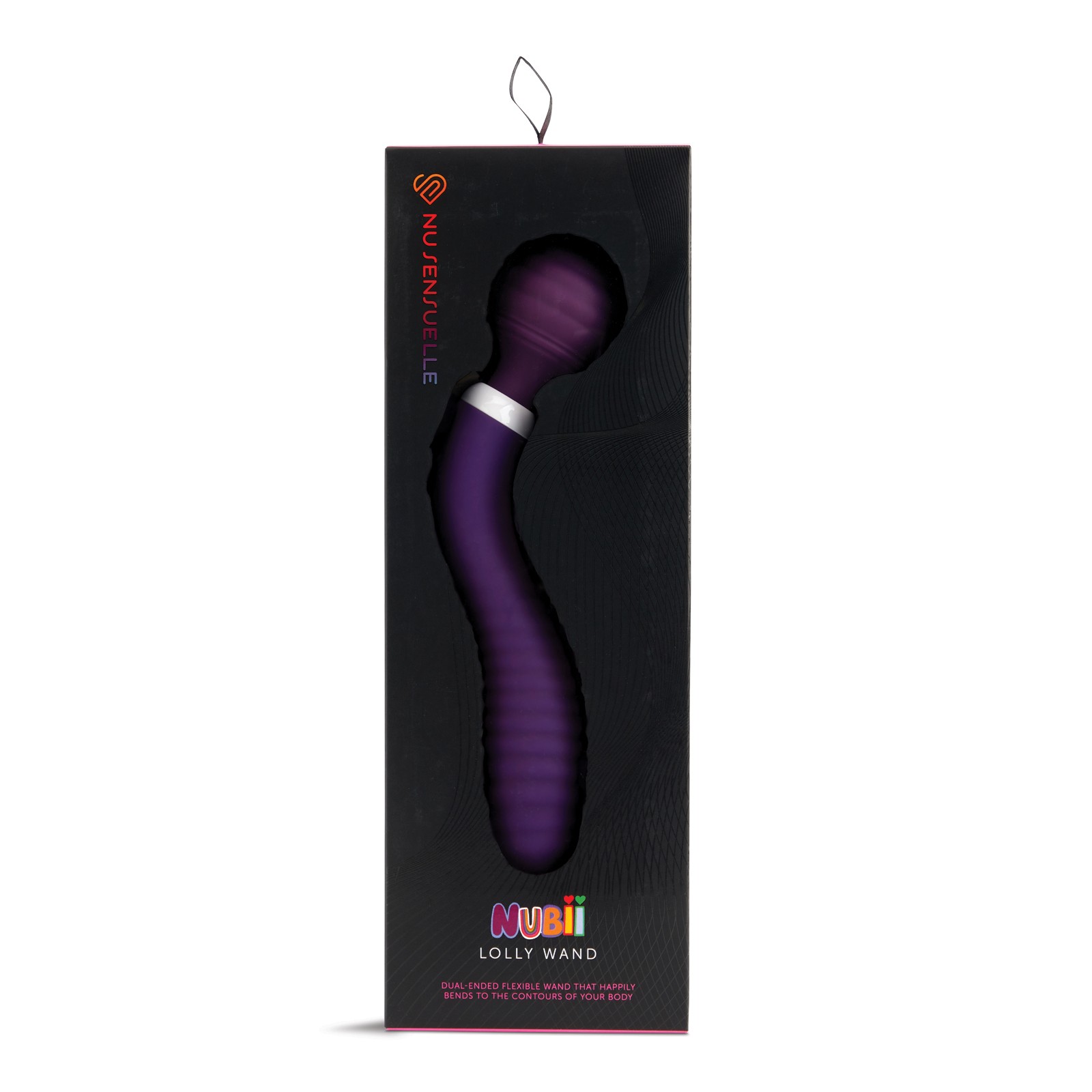 Nu Sensuelle Lolly Double-Ended Flexible Wand Purple