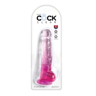 King Cock Clear 8 Inch Cock - Ultimate Pleasure Toy