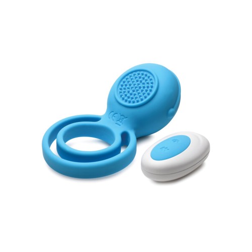 Curve Toys Gossip Love Loops Silicone Cock Ring with Remote