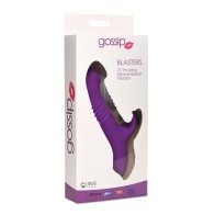 Curve Toys Gossip Blasters 7X Thrusting Vibrator Violet