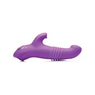 Curve Toys Gossip Blasters 7X Thrusting Vibrator Violet