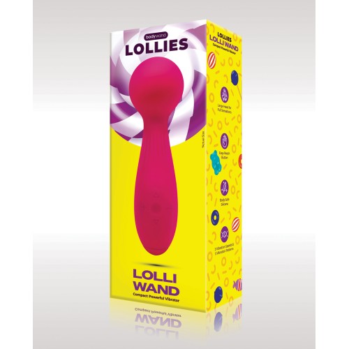 Lolli Wand Powerful Clitoral Vibrator in Pink