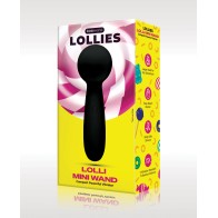 Bodywand Lolli Mini Wand Vibrator Black