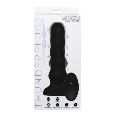 ThunderPlugs Silicone Vibrating Plug with Remote